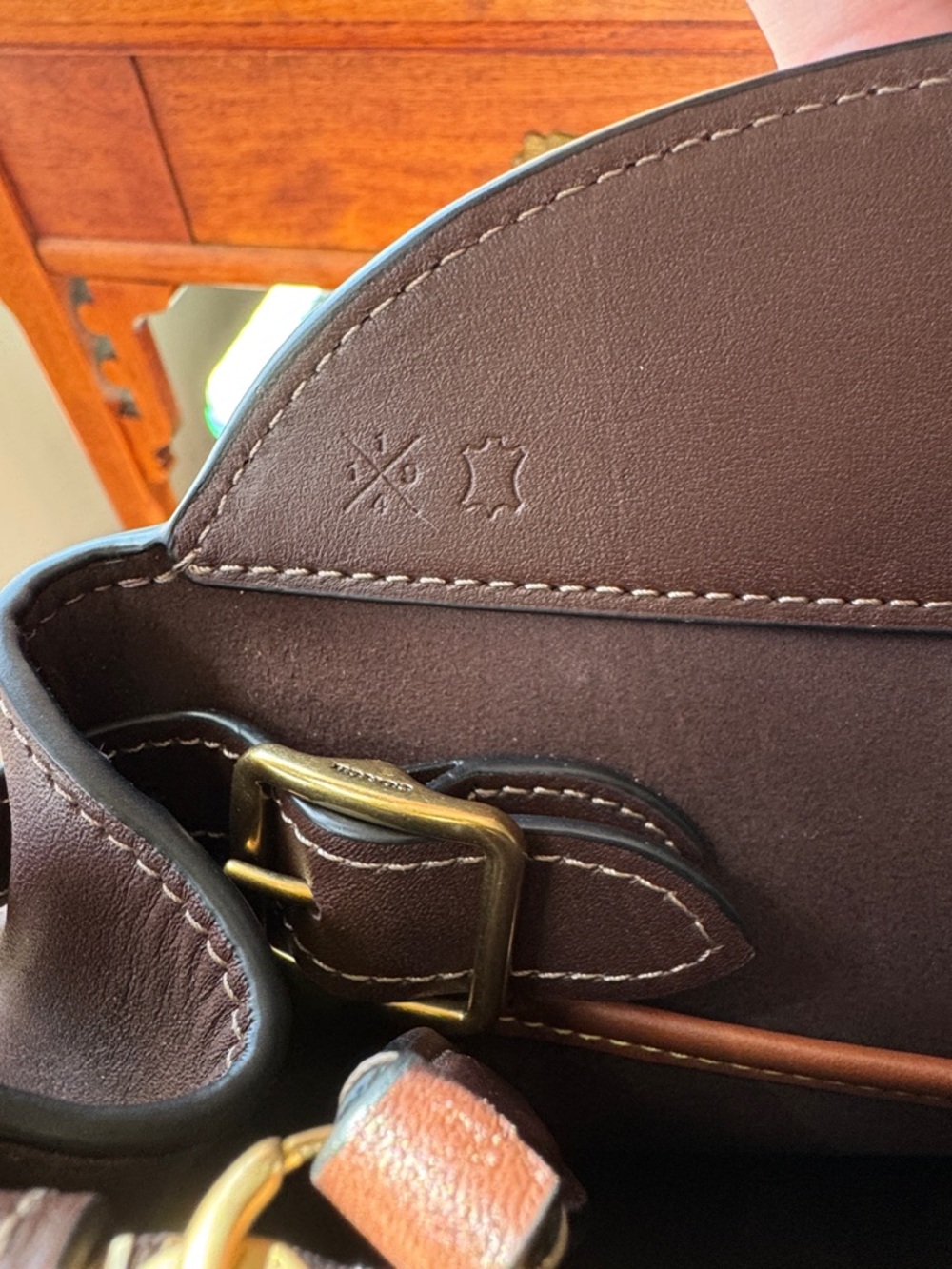Coach Empire 35 Carryall in Maple with Customizations!! - Picture 8 of 13